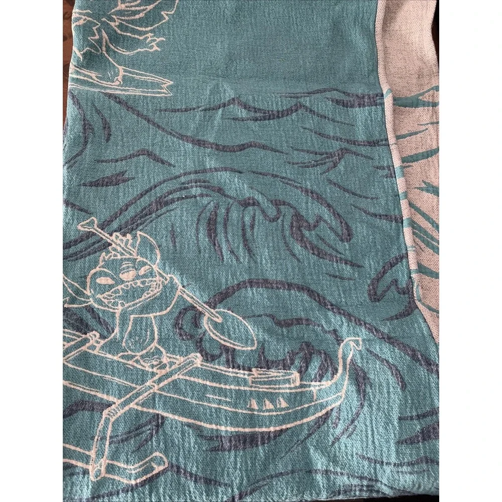 Disney parks Stitch Throw Blanket – Plaid Manta‎ Design